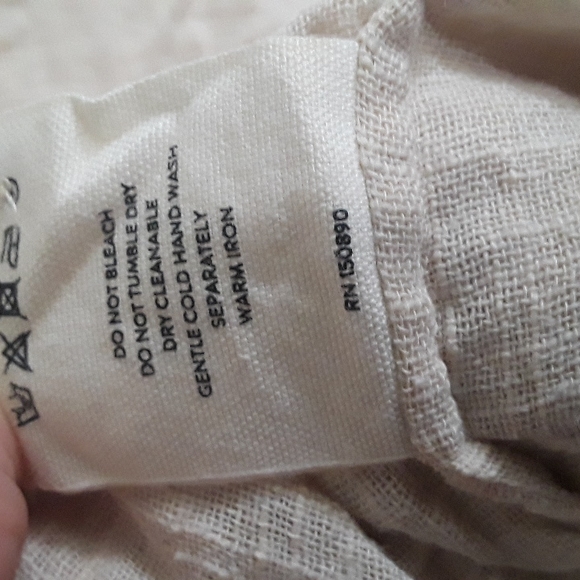 SPELL Paloma Blouse Small EUC Lace inset, side ties, lightweight, classic! FSOT - Picture 11 of 16